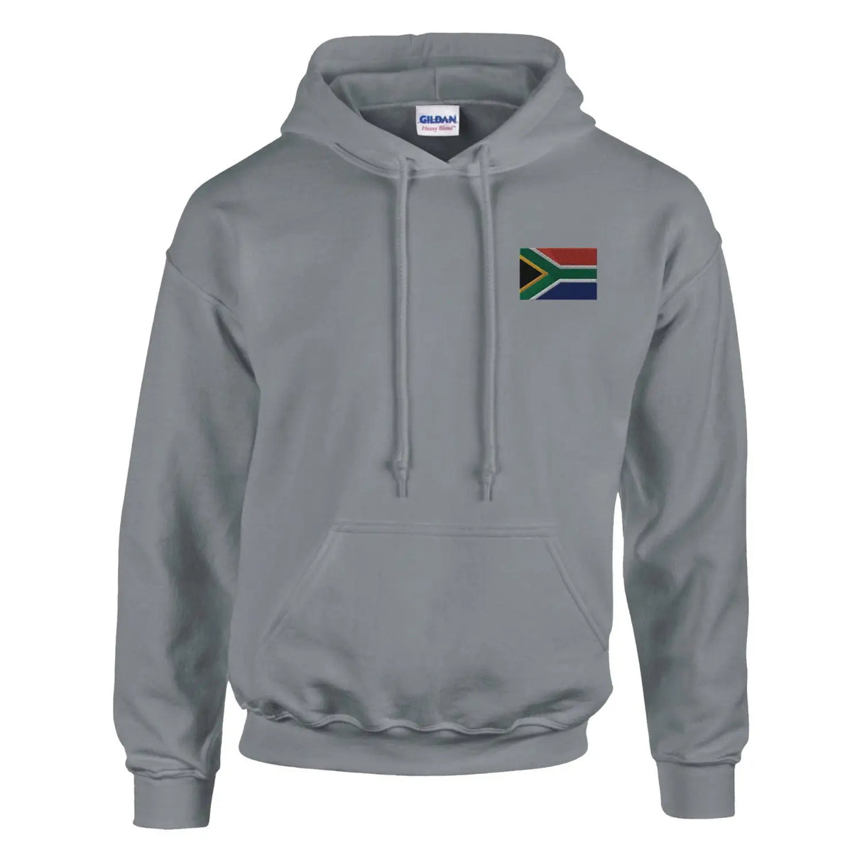 Sweat à capuche drapeau de l’afrique du sud en broderie - pixelformaflag