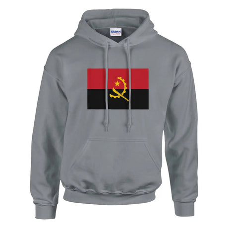 Sweat à capuche drapeau de l’angola - pixelformaflag