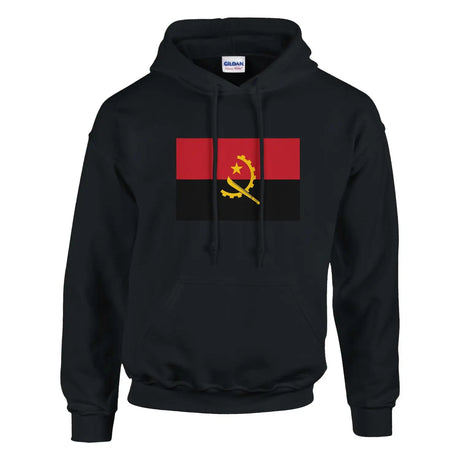 Sweat à capuche drapeau de l’angola - pixelformaflag