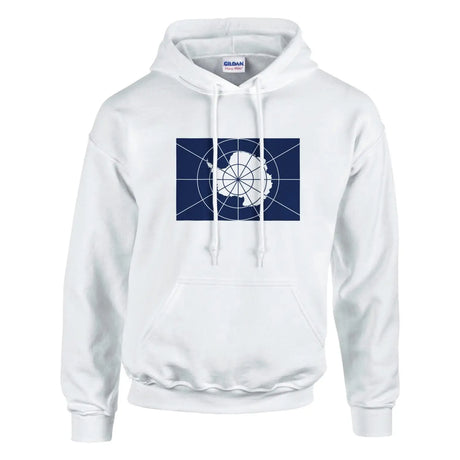 Sweat à capuche drapeau de l’antarctique officiel - pixelformaflag