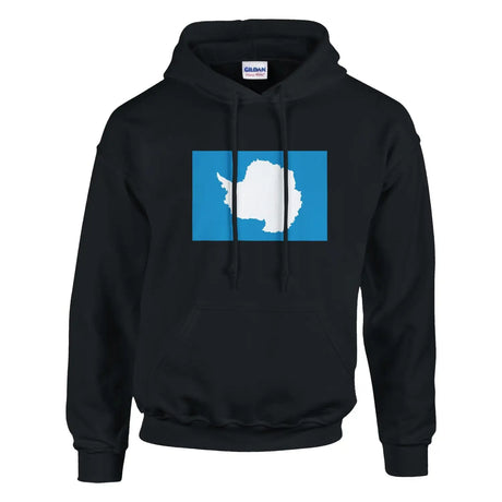 Sweat à capuche drapeau de l’antarctique - pixelformaflag