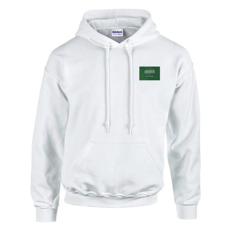 Sweat à capuche drapeau de l’arabie saoudite en broderie - pixelformaflag