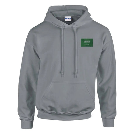 Sweat à capuche drapeau de l’arabie saoudite en broderie - pixelformaflag