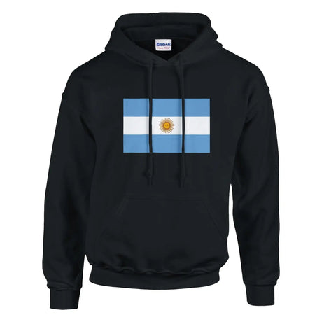 Sweat à capuche drapeau de l’argentine - pixelformaflag