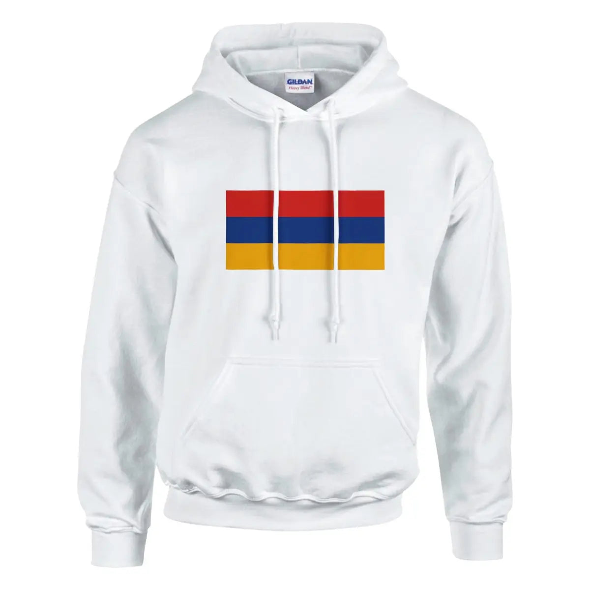 Sweat à capuche Drapeau de l'Arménie - Pixelforma 