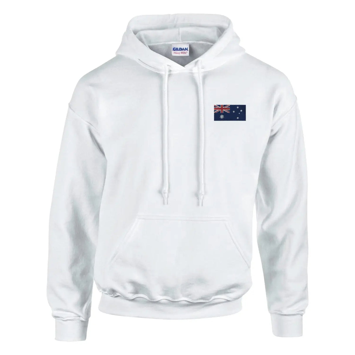 Sweat à capuche drapeau de l’australie en broderie - pixelformaflag