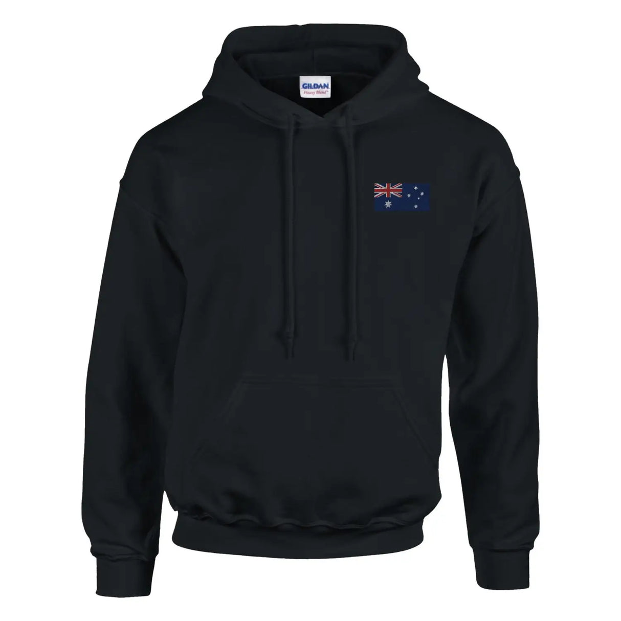 Sweat à capuche drapeau de l’australie en broderie - pixelformaflag