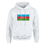 Sweat à capuche Drapeau de l'Azerbaïdjan - Pixelforma 