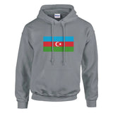 Sweat à capuche Drapeau de l'Azerbaïdjan - Pixelforma 