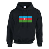 Sweat à capuche Drapeau de l'Azerbaïdjan - Pixelforma 