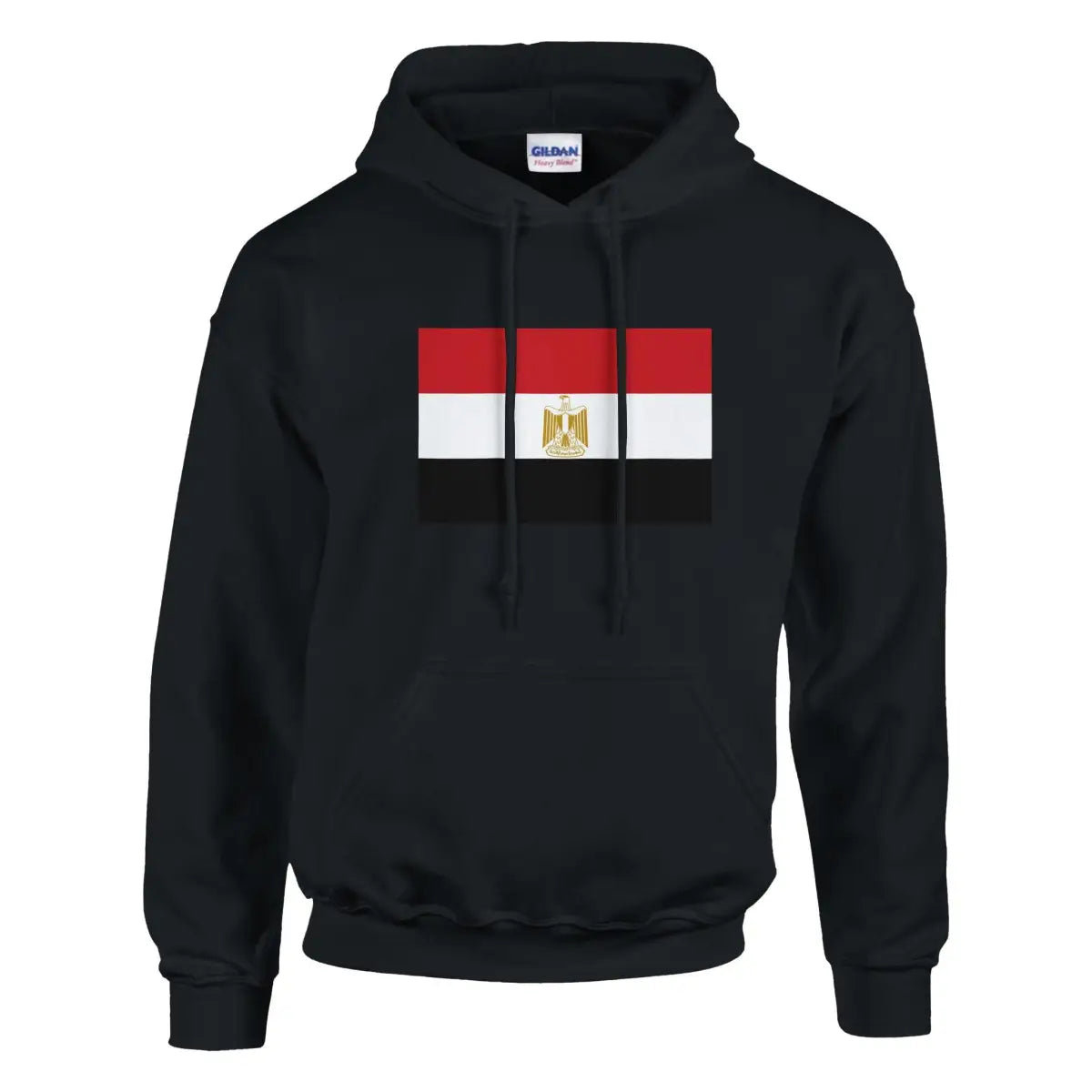 Sweat à capuche Drapeau de l'Égypte - Pixelforma 