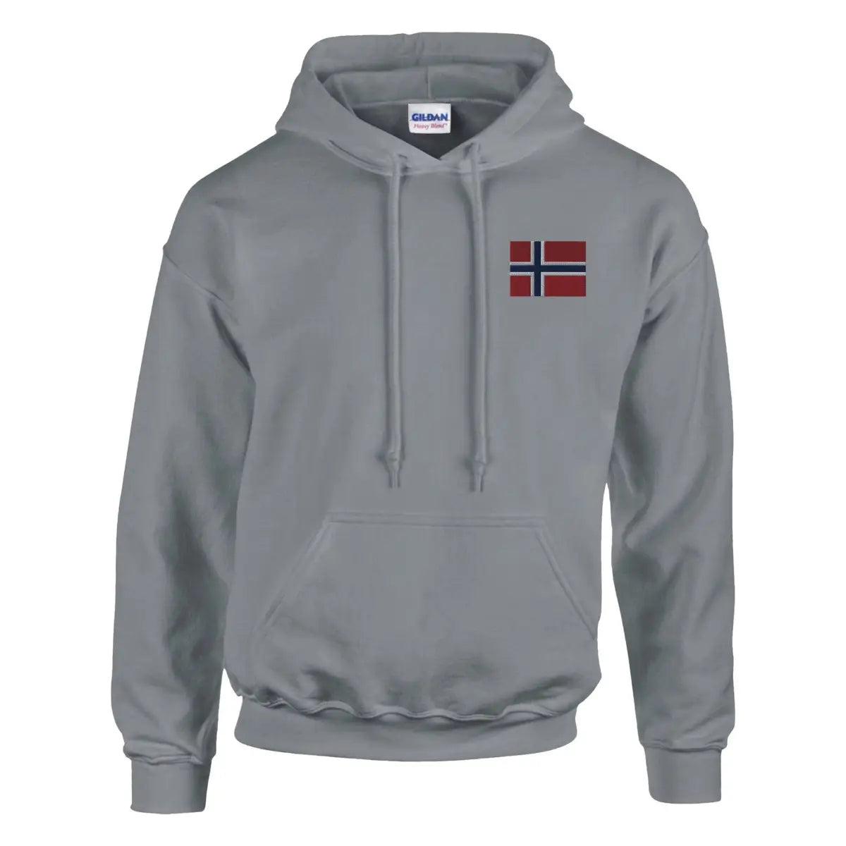 Sweat à capuche drapeau de l’île bouvet en broderie - pixelformaflag