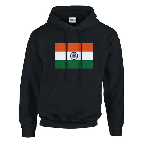 Sweat à capuche Drapeau de l'Inde - Pixelforma 