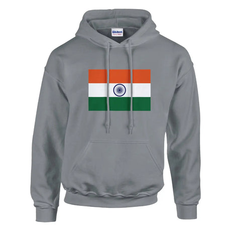 Sweat à capuche drapeau de l’inde - pixelformaflag
