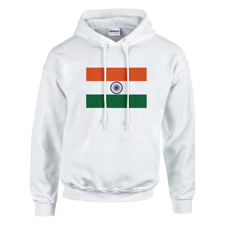 Sweat à capuche drapeau de l’inde - pixelformaflag