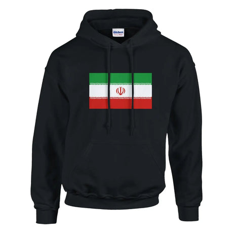 Sweat à capuche drapeau de l’iran - pixelformaflag