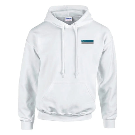 Sweat à capuche drapeau de l’ouzbékistan en broderie - pixelformaflag