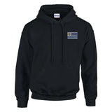 Sweat à capuche drapeau de l’uruguay en broderie - pixelformaflag