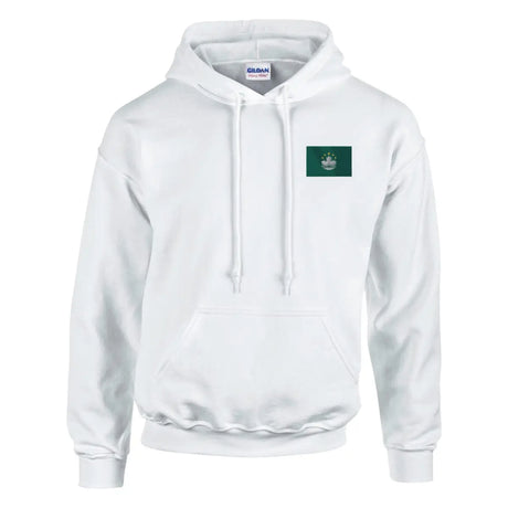 Sweat à capuche drapeau de macao en broderie - pixelformaflag