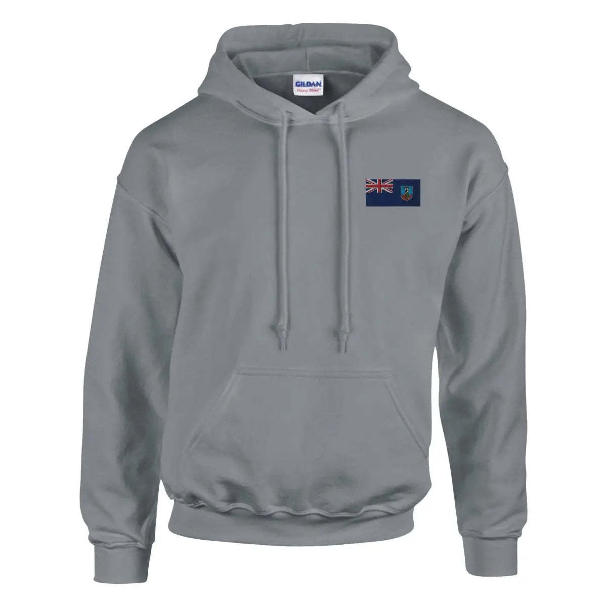 Sweat à capuche drapeau de montserrat en broderie - pixelformaflag