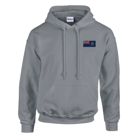 Sweat à capuche drapeau de montserrat en broderie - pixelformaflag