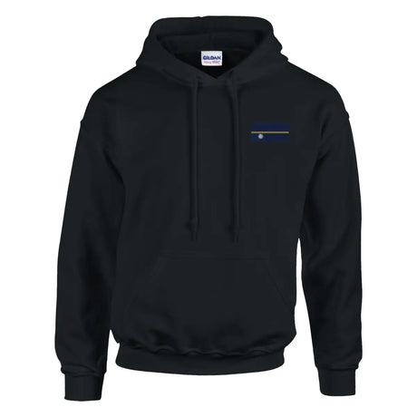 Sweat à capuche drapeau de nauru en broderie - pixelformaflag
