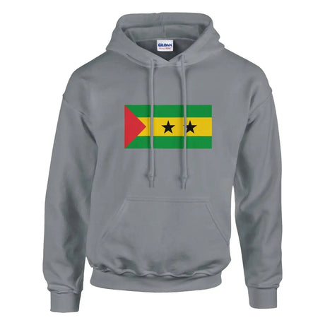 Sweat à capuche Drapeau de Sao Tomé-et-Principe - Pixelforma 