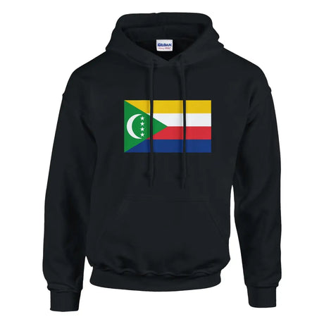 Sweat à capuche Drapeau des Comores - Pixelforma 