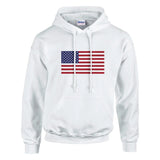 Sweat à capuche Drapeau des États-Unis - Pixelforma 