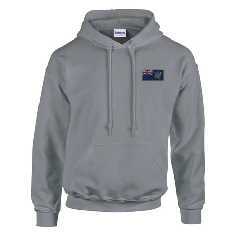 Sweat à capuche drapeau des îles pitcairn en broderie - pixelformaflag