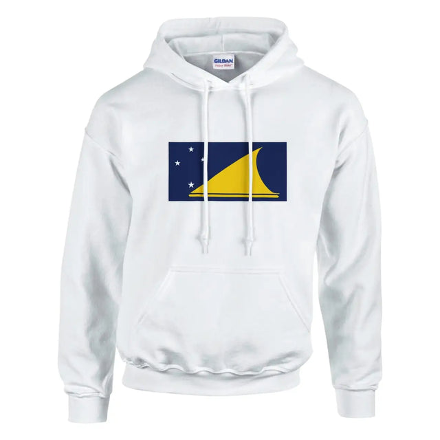 Sweat à capuche Drapeau des Tokelau - Pixelforma 