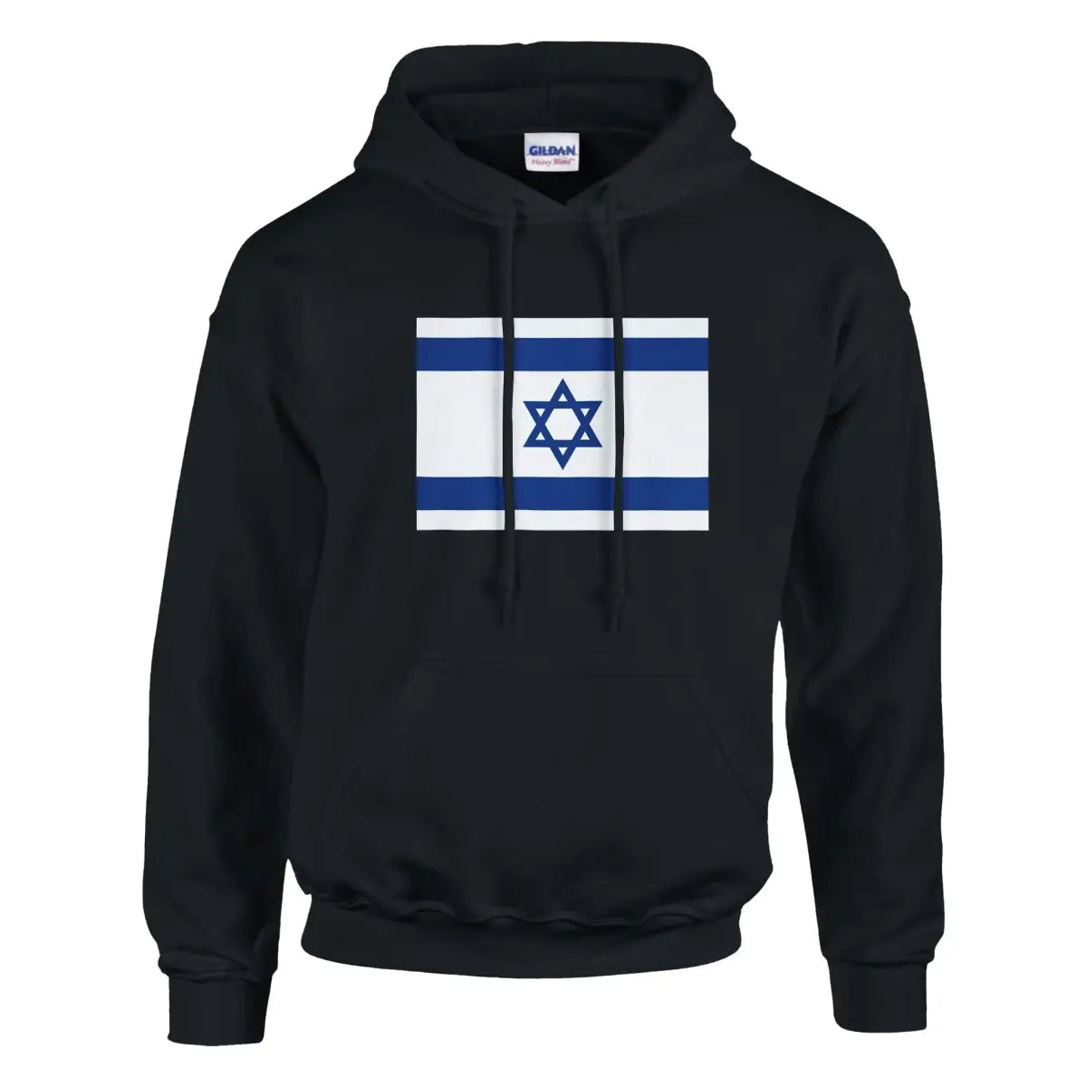 Sweat à capuche Drapeau d'Israël - Pixelforma 