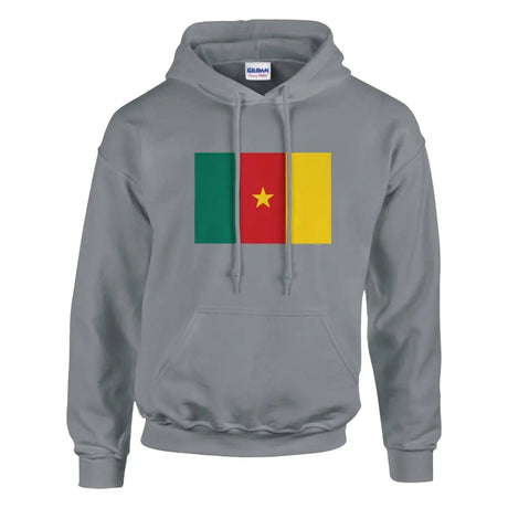 Sweat à capuche Drapeau du Cameroun - Pixelforma 