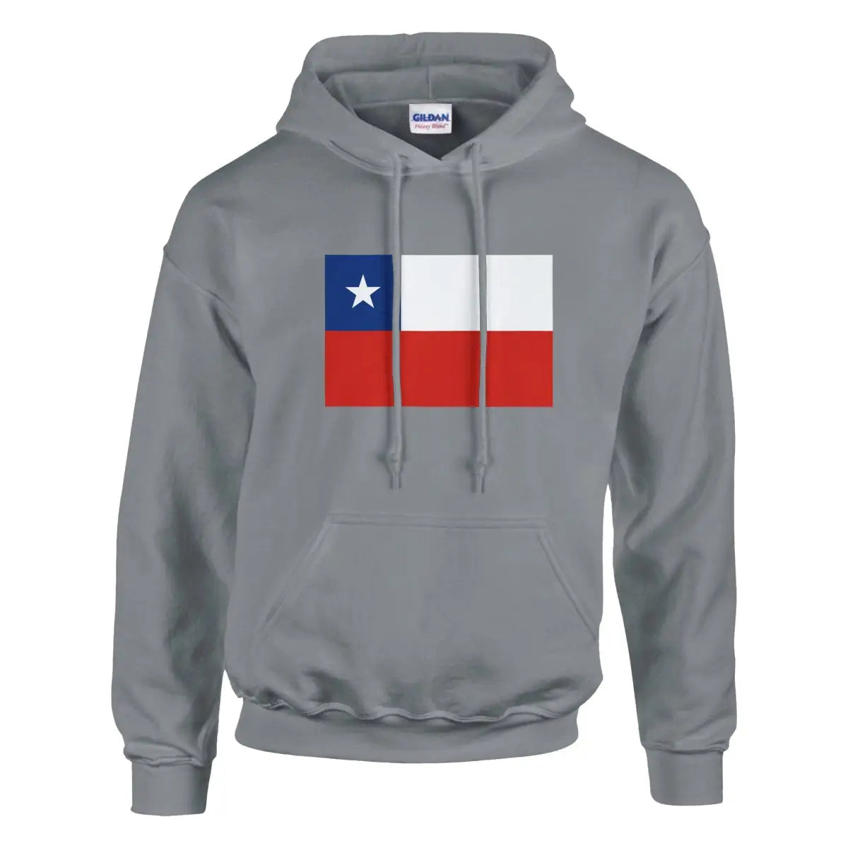 Sweat à capuche Drapeau du Chili - Pixelforma 