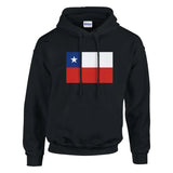 Sweat à capuche Drapeau du Chili - Pixelforma 