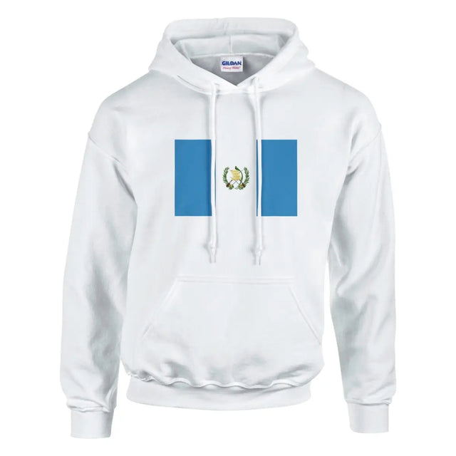 Sweat à capuche Drapeau du Guatemala - Pixelforma 