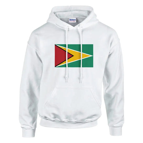 Sweat à capuche Drapeau du Guyana - Pixelforma 