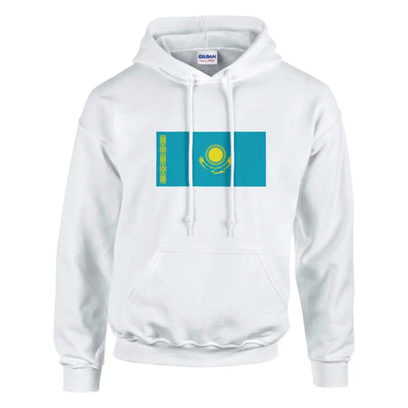 Sweat à capuche Drapeau du Kazakhstan - Pixelforma 