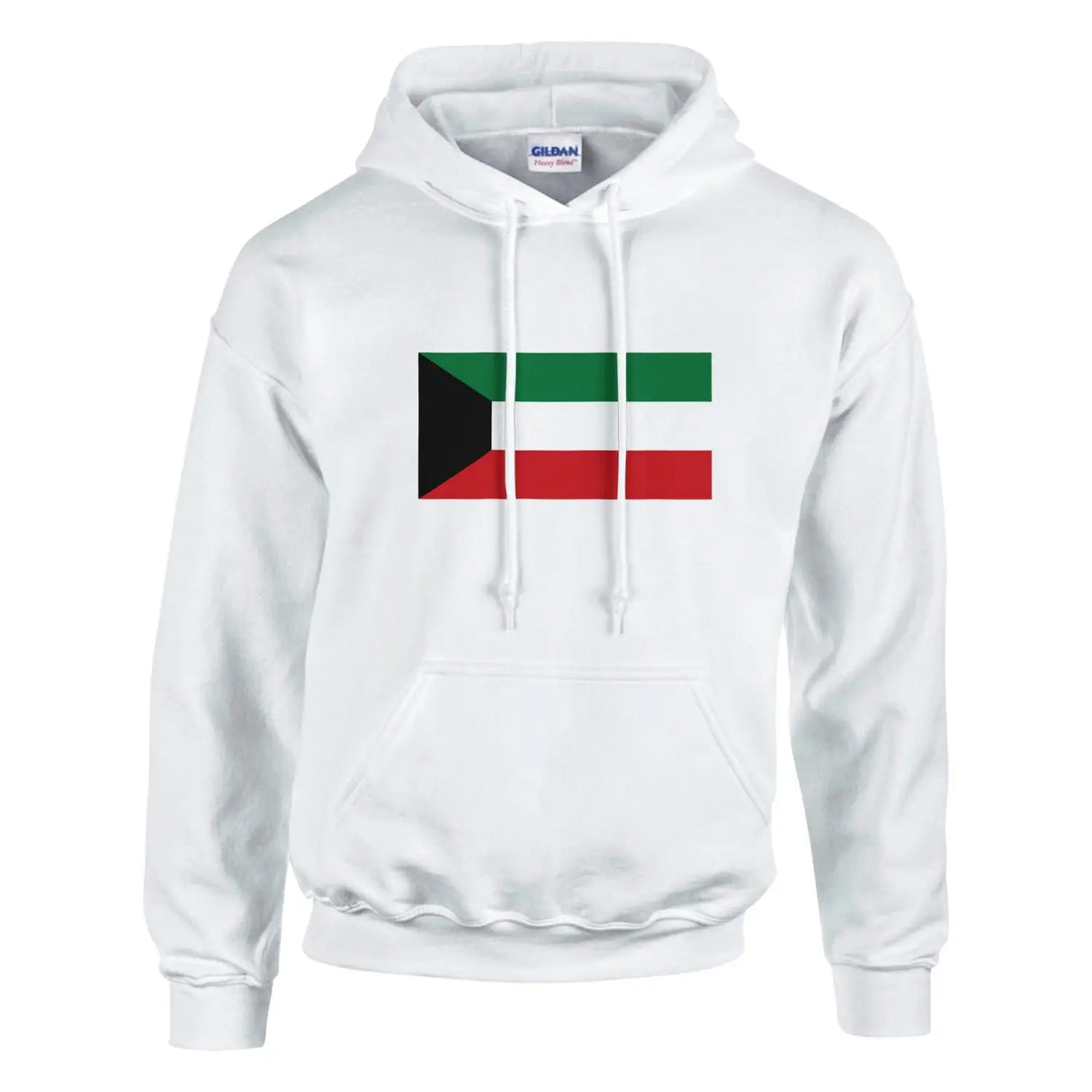 Sweat à capuche drapeau du koweït - pixelformaflag