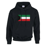 Sweat à capuche drapeau du koweït - pixelformaflag