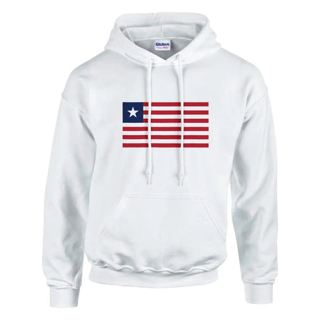 Sweat à capuche Drapeau du Liberia - Pixelforma 