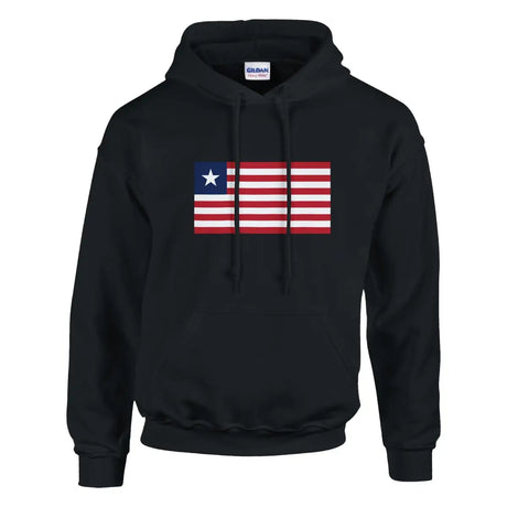 Sweat à capuche Drapeau du Liberia - Pixelforma 