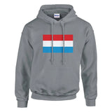 Sweat à capuche Drapeau du Luxembourg - Pixelforma 