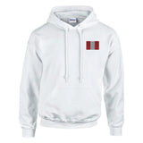 Sweat à capuche drapeau du pérou en broderie - pixelformaflag
