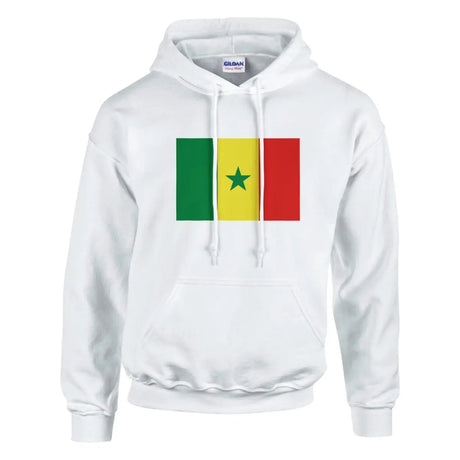 Sweat à capuche Drapeau du Sénégal - Pixelforma 