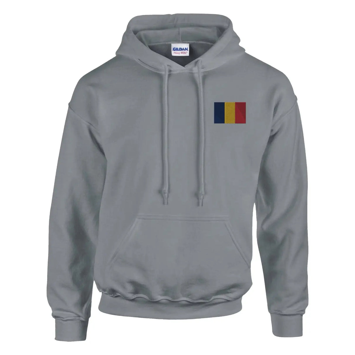 Sweat à capuche drapeau du tchad en broderie - pixelformaflag