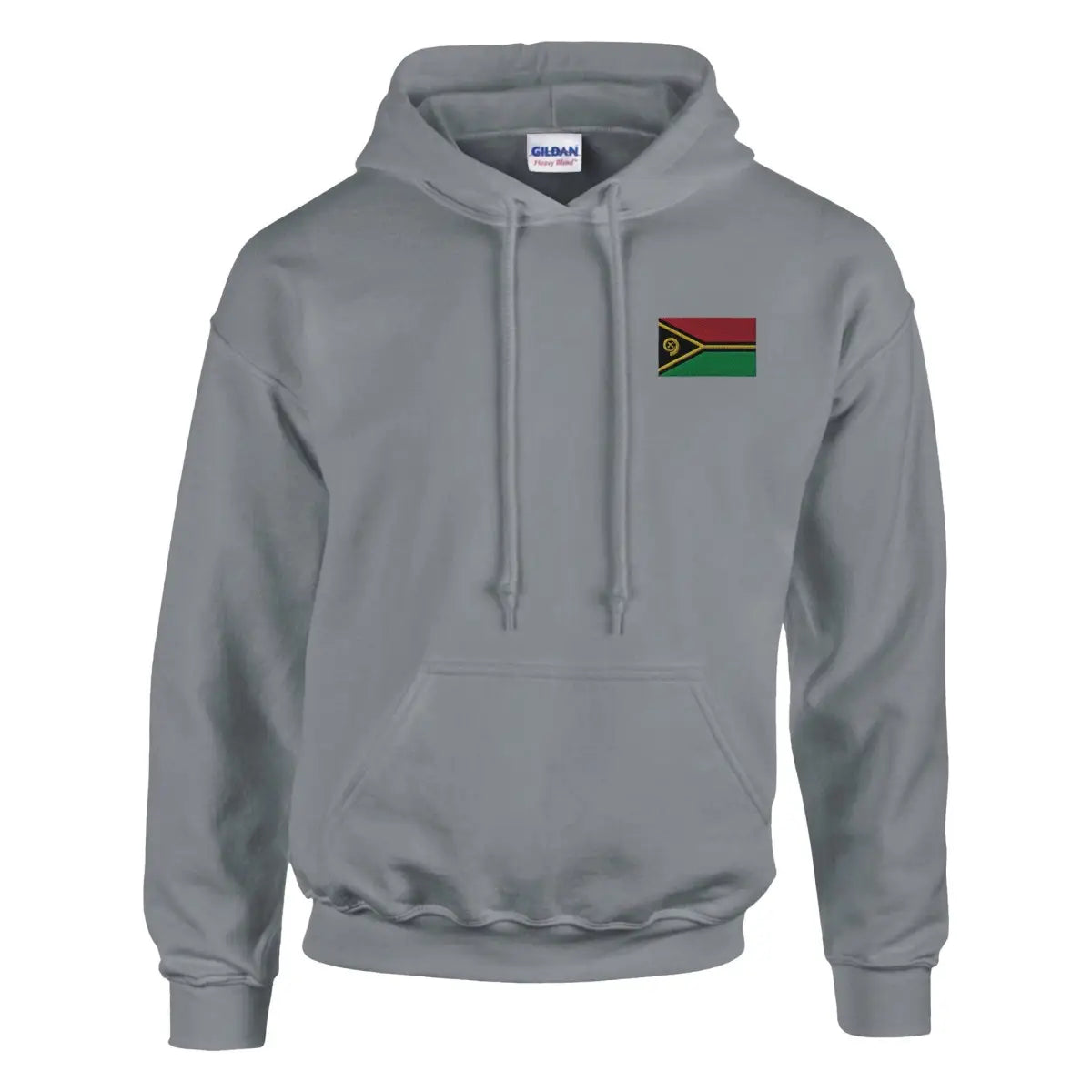 Sweat à capuche Drapeau du Vanuatu en broderie - Pixelforma 