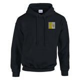 Sweat à capuche drapeau du vatican en broderie - pixelformaflag