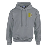 Sweat à capuche drapeau du vatican en broderie - pixelformaflag