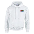 Sweat à capuche drapeau érythrée coton mélangé brodé